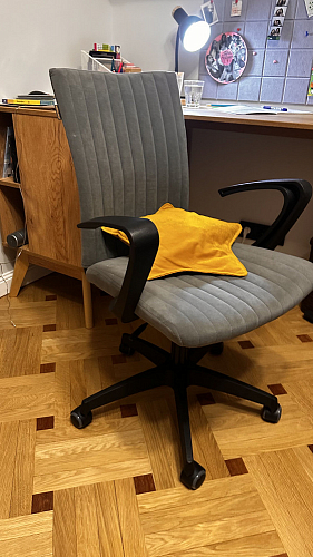 Компьютерное кресло Spark/Спарк флок розовый 137 фото покупателя 9