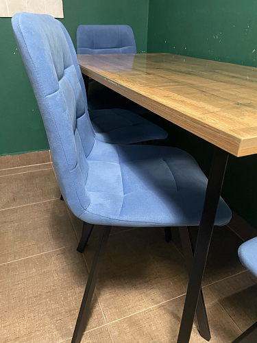 Комплект стульев Чилли 2 шт бежевый / черный фото покупателя 1038