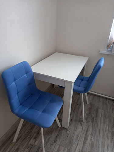 Стул на металлокаркасе Чилли К кирпичный / черный фото покупателя 380