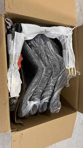 Стул на металлокаркасе Seda 01 blue / gold / black фото покупателя 49