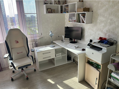 Компьютерный стол КСТ-109Л венге фото покупателя 22