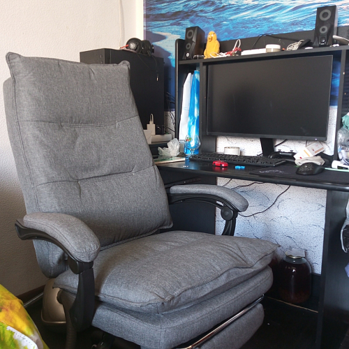 Компьютерное кресло Rapid серое фото покупателя 110