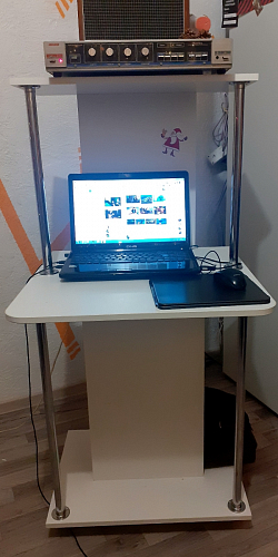 Компьютерный стол КСТ-12 белый фото покупателя 61