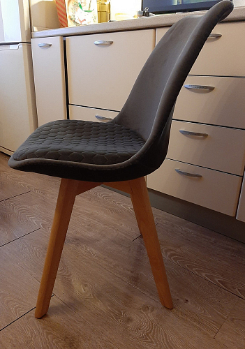 Деревянный стул Bonuss dark gray фото покупателя 109