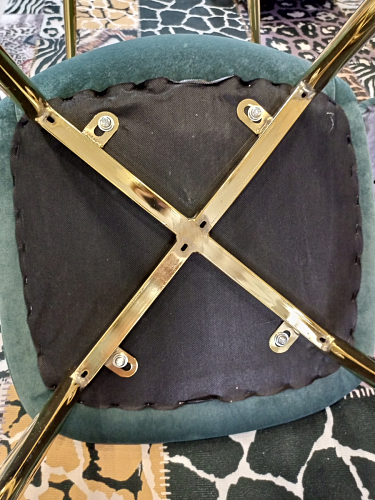 Стул на металлокаркасе Dabl 01 champagne / gold фото покупателя 49