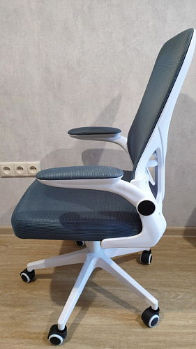 Компьютерное кресло Konfi gray / blue / white фото покупателя 67