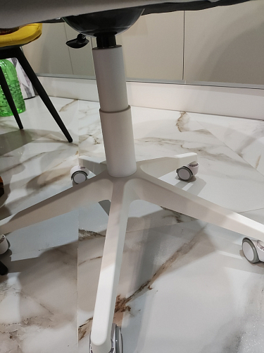 Компьютерное кресло Тибо confetti chocolate / белый фото покупателя 179