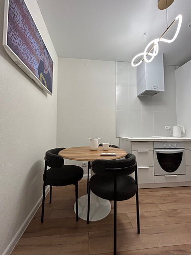 Стол Тулип 90х73 дуб вотан / белый фото покупателя 29