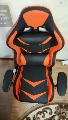 Компьютерное кресло Racer черное / красное фото покупателя 165