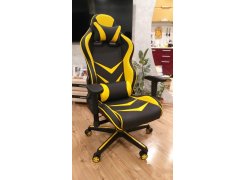 Компьютерное кресло Racer черное / голубое фото покупателя 99