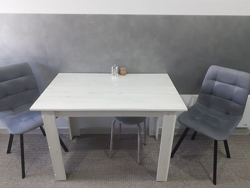 Стул на металлокаркасе Чилли черный / зеленый фото покупателя 1023