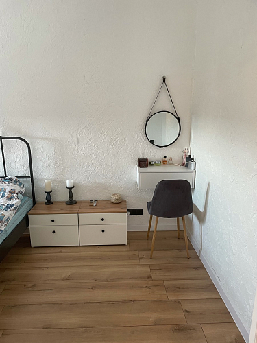 Стул на металлокаркасе Capri dark beige / white фото покупателя 2