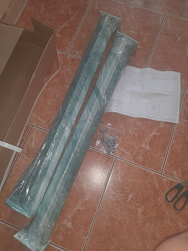 Стол Тринити Лофт 140 25 мм дуб делано темный / белый фото покупателя 126