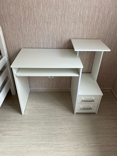 Компьютерный стол Джаз-24 правый дуб сонома фото покупателя 9