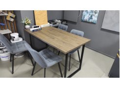 Стул на металлокаркасе Челси светло-серый / черный каркас фото покупателя 169