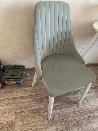 Стул на металлокаркасе Kora gray / black фото покупателя 250