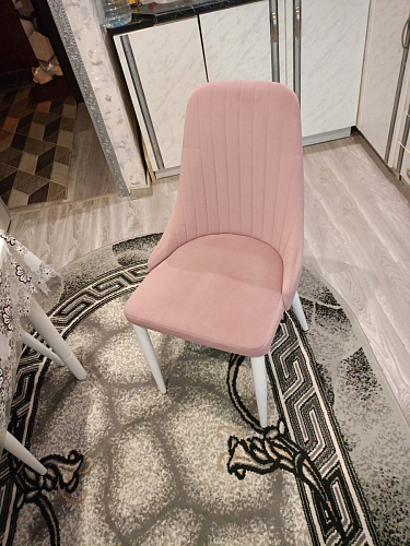 Стул на металлокаркасе Kora white / gray фото покупателя 366