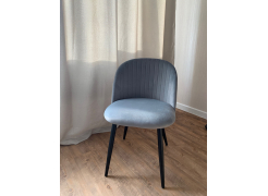 Стул на металлокаркасе Gabi 1 light blue / black фото покупателя 22