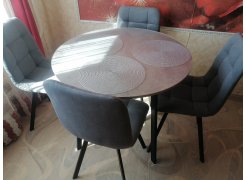 Стул на металлокаркасе Чилли черный фото покупателя 313