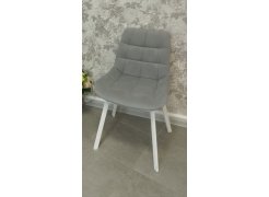 Стул на металлокаркасе Челси светло-серый / белый каркас фото покупателя 90