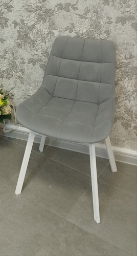 Стул на металлокаркасе Челси К бирюзовый / черный фото покупателя 90