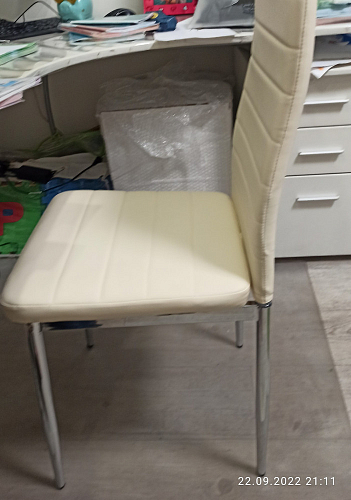 Стул на металлокаркасе DC2-001 grey фото покупателя 6