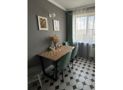 Стол Лота Лофт 140 25 мм юта / белый матовый фото покупателя 937