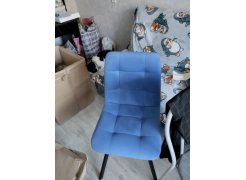 Стул на металлокаркасе Чилли черный фото покупателя 52