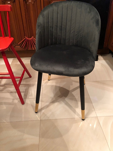 Стул на металлокаркасе Gabi 1 gray фото покупателя 50