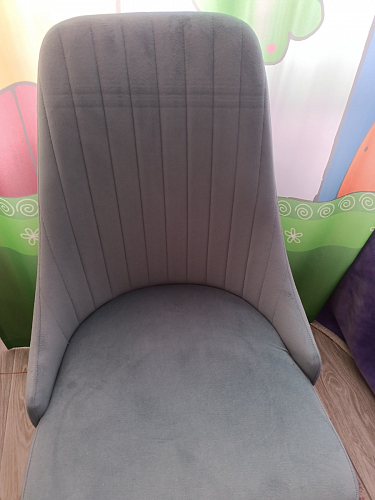 Стул на металлокаркасе Kora black / gray фото покупателя 29