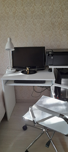 Компьютерный стол Джаз-24 левый венге фото покупателя 96