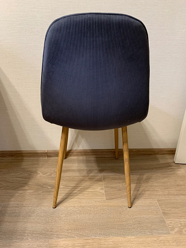 Стул на металлокаркасе Capri blue / white фото покупателя 95