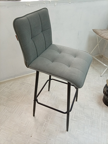 Барный стул Bari серый велюр фото покупателя 24