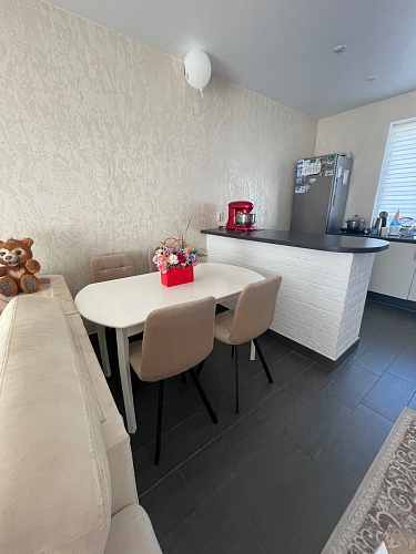 Стул на металлокаркасе Чилли К темно-серый (velutto 32) / черный фото покупателя 168