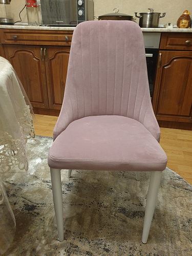 Стул на металлокаркасе Kora green / black фото покупателя 220