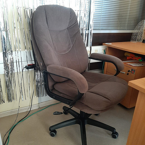 Компьютерное кресло Comfort Lux/Комфорт Люкс черный фото покупателя 110