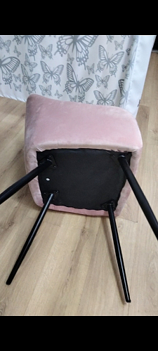 Стул на металлокаркасе Slam champagne фото покупателя 8