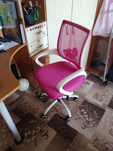 Компьютерное кресло Ergoplus белое / серое фото покупателя 42