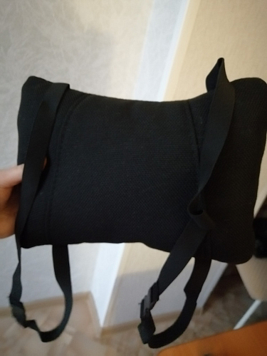 Компьютерное кресло Driver/Драйвер кожзам черный / ткань синий фото покупателя 80