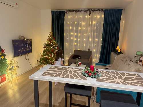 Барная стойка Дилан Лофт 120х60х110 бетон фото покупателя 166