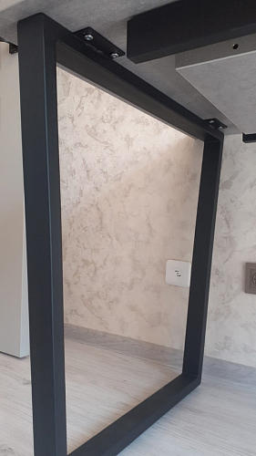 Деревянный стол Лота Лофт 120х75 белый матовый / дуб крафт золотой фото покупателя 559