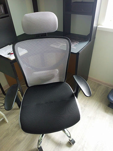 Компьютерное кресло Lody 1 серое / черное фото покупателя 11