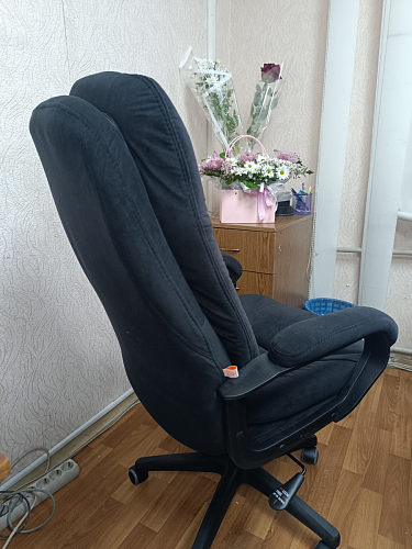 Компьютерное кресло Comfort Lux/Комфорт Люкс черный фото покупателя 65