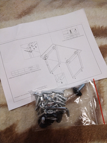 Деревянный стол Лота Лофт 120x75 дуб крафт табачный / черный матовый фото покупателя 437