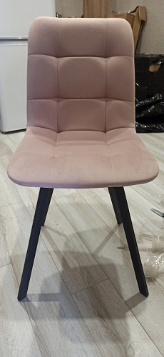 Стул на металлокаркасе Чилли зеленый / белый каркас фото покупателя 388