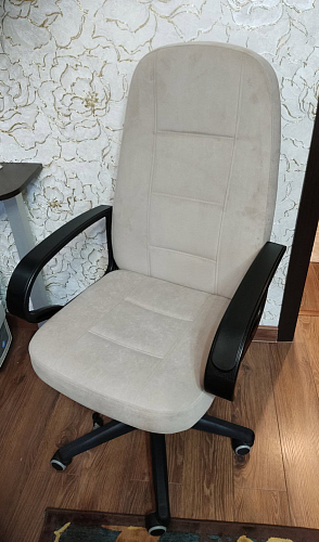 Компьютерное кресло СН747 бежевое фото покупателя 3