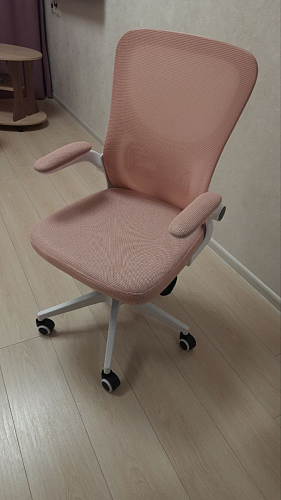 Компьютерное кресло Konfi dark gray / pink / white фото покупателя 37