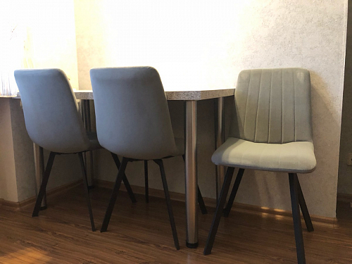 Стул на металлокаркасе Sling серый фото покупателя 8