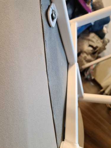 Стул на металлокаркасе Седа 360 К латте (velutto 08) / белый фото покупателя 295