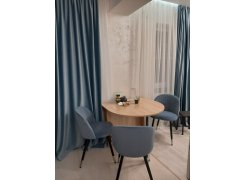 Стул на металлокаркасе Gabi 1 light purple / black фото покупателя 745